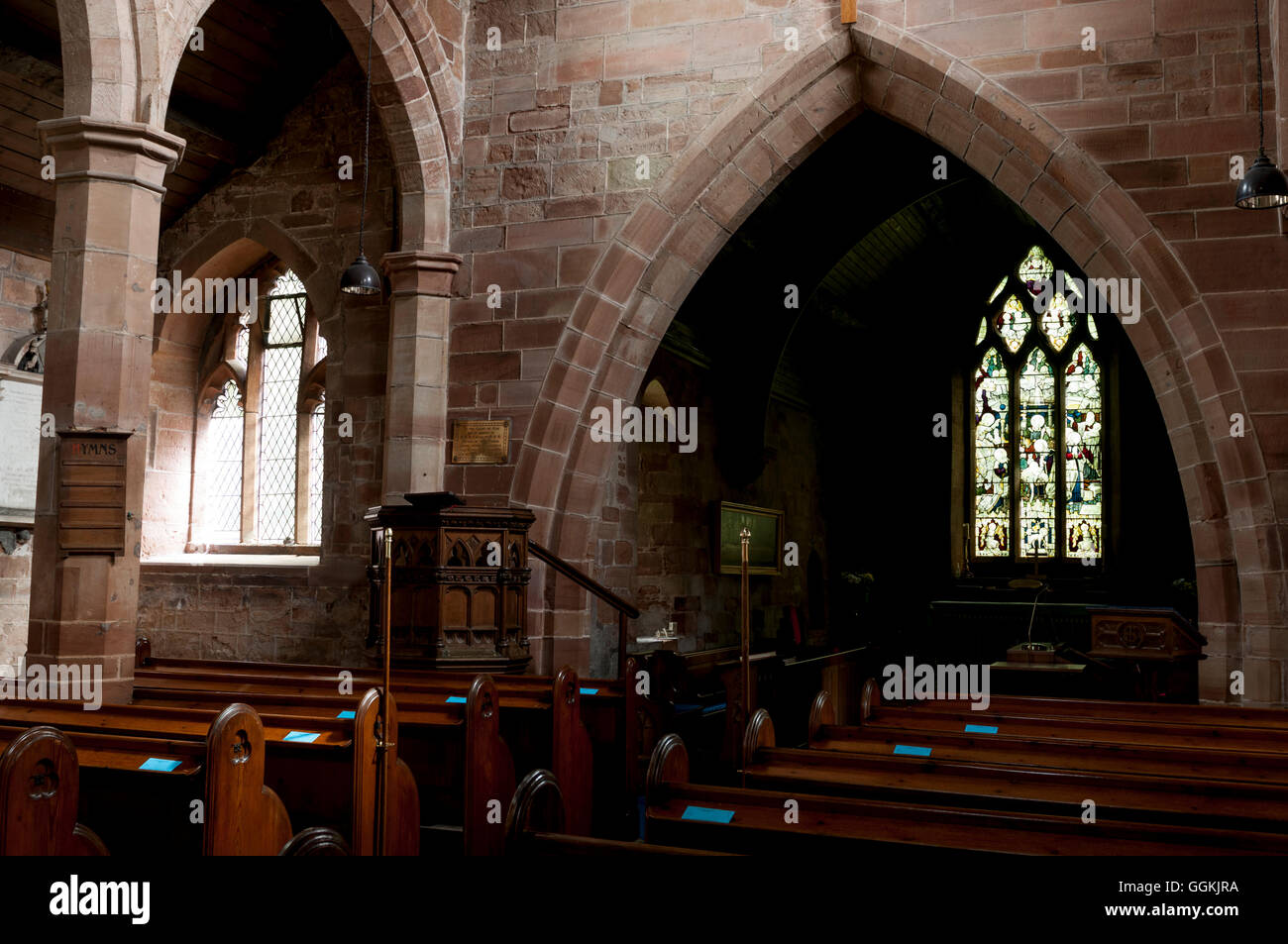 St. Chad`s Church, Wishaw, Warwickshire, England, UK Stock Photo Alamy
